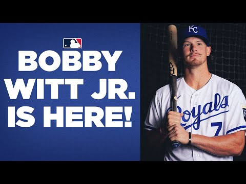 MLB&#039;s #1 Prospect Bobby Witt Jr. BURSTS onto scene at Spring Training! (Makes Royals out of camp!)